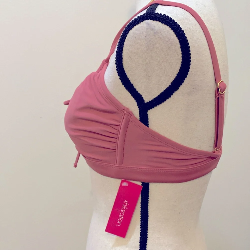 Xhilaration by Target Mauve Bikini Top Sz D/DD NWT - Picture 2 of 6